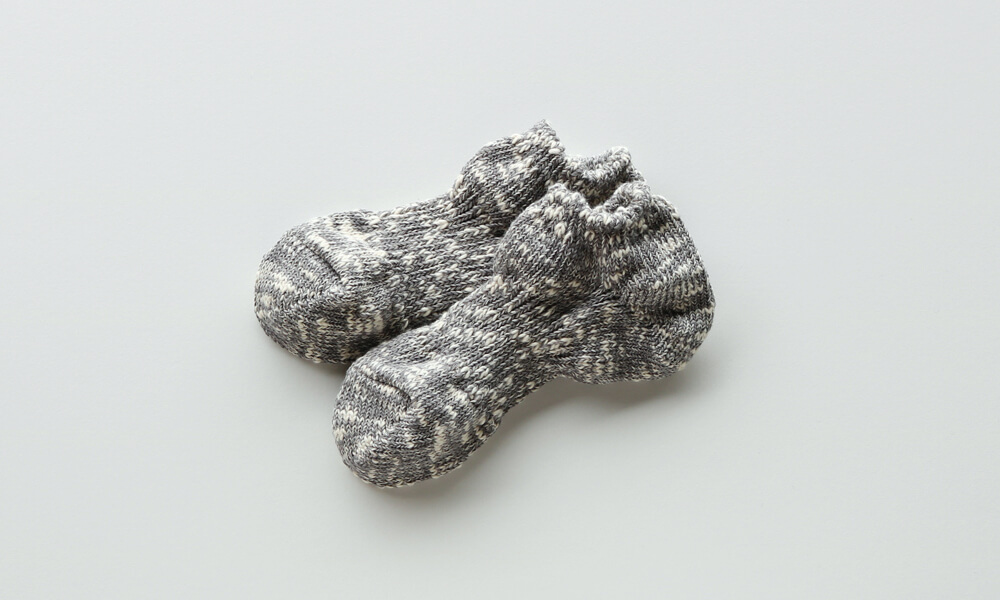 LUCKY SOCKS(ラッキーソックス) MIX LOW CUT SOCKS(ミックスローカットソックス) / ダークグレー